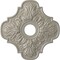 Ekena Millwork Peralta Ceiling Medallion (Fits Canopies up to 4 5/8"), 17 3/4"OD x 3 1/8"ID x 1"P, Pearl White CM17PEPWS - alternate 1